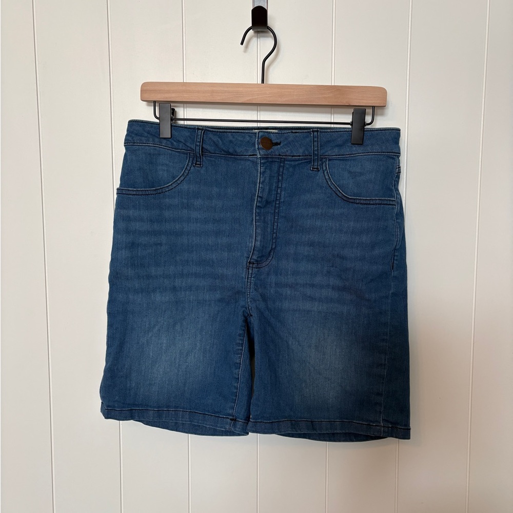 Classic Blue Denim Jean Shorts